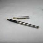 Parker 180 Flighter Steel Fountain Pen 14k X m Nib  Usa Vintage Excellent Rare