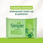 Simple Kind To Skin Cleansing Make Up Remover Wipes - 6 Pc Makeup Wipes