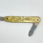 Ballantine   Sons Ale Beer Letter Opener Knife Utica Cutlery Advertising Vintage