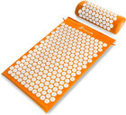 Acupressure Mat And Pillow Set For Back  Neck  Pain Relief   Muscle Relaxation