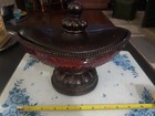 Decorative Bowl With Lid Mosaic Design