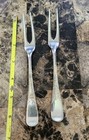     lot Of 2 Victorian Antique C1878 Lorn Silverplate Old Style Pickle Fork            