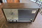 Vintage Arvin Model 40r55-18 Transistor Solid State Am fm Clock Radio Working 