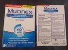 Mucinex- Maximum Strength -sale- 12hr- Value Size  42ct   New   Sealed  Last 8 