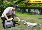 Fluentpower 23ft X 1  Suction Hose Kit With Brass Fitting Check Valve