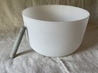 16    Crystal Singing Bowl     Perfect Pitch B     Frosted Quartz 