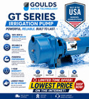 Goulds Gt15 1 5 Hp Water Well Irrigation Sprinkler Pump