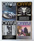Vintage Omni Magazine Lot 4 Issues 1978 1979 Sci-fi Giger Cover Clarke Asimov
