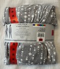 Nwt Nautica Women   s 2 Piece Silky Stretch Gray Pajama Sleep Set Medium  1812934