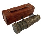 Antique Brass Telescope Maritime Nautical Pirate Spyglass Vintage Handmade Gifts