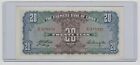 Scarce  The Farmers Bank Of China 20 Yuan Banknote  Issued In 1940  Un   