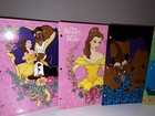 Vintage 1990 s Disney Lot Of 6 School Folders Beauty   The Beast Pocahontas