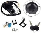 Ignition Switch Fuel Gas Cap Lock Set For Kawasaki Ninja 1000 Zx6r Zx10r Z1000sx