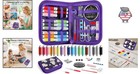 Comprehensive Sewing Kit In Zippered Case  Perfect Gift For Crafters   Travelers