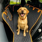 Dog Car Seat Cover For Back Seat  Waterproof Seat Protector Scratchproof - Black
