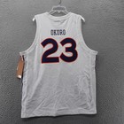 Retro Brand Auburn Tigers Okoro 23 Basketball Jersey Xl Ncaa Sec White Nwt
