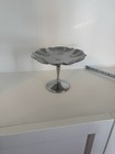 Vintage 1930s Art Deco Farber Brothers Krome-kraft Pedestal Dish Compote  Small