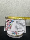 Lefton Vintage Hand Painted Glazed Ceramic Planter Lord s Prayer Floral