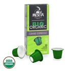 Meseta Bio Usda Organic 100 Nespresso Compatible Coffee Capsule Pack Bpa Free
