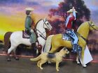 Hartland  Roy Rogers Dale Evans Bullett With Horses Saddles Hats Guns Hang Tags