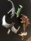 Vintage Lot Of The Carnegie Safari Ltd Dinosaur Action Figures 1988