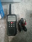 Uniden Atlantis 155 Handheld Vhf Radio Marine Boat Tested Works  Needs Batteries