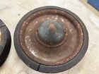 Pair Of 7    Pedal Car Wagon Wheels Vintage Toy 
