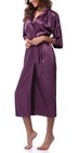 Women Kimono Robe Lightweight Silk Robe For Women Satin Bathrobe Soft Nightwe   