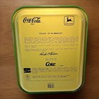 1996 John Deere Collectable Metal Tray Fillin  Up On Memories Pamela Renfroe Vtg