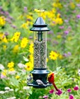 Brome Squirrel Buster Plus Bird Feeder 5 1lb Squirrel-proof 6 Ports Green