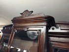 Renaissance Walnut And Burl 3 Door Bookcase