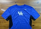 Nike Dri-fit Kentucky Wildcats Training Shirt Men s Large Blue Black