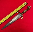 Antique Naval Navy Officers Dirk Dagger Figural Grip French-england-american
