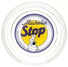 Michelin Man Bibendum Glass Ashtray Accessory Tray Size 10cm Unused W  Box