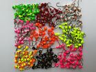 Lures Pro 25 Pcs 3 16 Oz 1 4 Oz Lead Jighead Fishing Hooks Jig Heads Bass