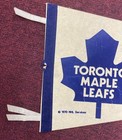 Rare Vintage Nhl 1970 Toronto Maple Leafs Pennant Full Size Shipped Flat