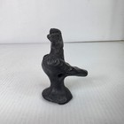 Traditional Oaxaca Black Pottery Small Bird Whistle Set Of 2