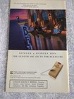 Rent Broadway Cast Playbill 1996  