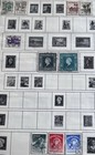 Netherlands Indies - 58 All Different Stamps On Old Album Pagethrough About 1950