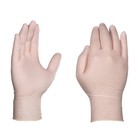 Ammex White Latex Disposable Exam medical Gloves 4 Mil  Powder Free