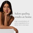Loving Tan Deluxe Gradual Tan Lotion  Dark- Natural Looking Self Tanner  Profess