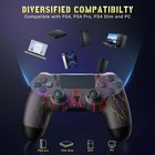 2 Pack Wireless Controller For Ps4 pro slim wireless Remote Controller 1000mah