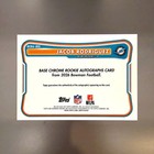 Jacob Rodriguez 2026 Topps Bowman Chrome Rookie Green Auto  99 Bcra-jro Dolphins