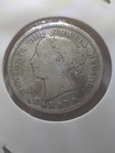 Canada 1886 Obv  6 Silver 10 Cents  Queen Victoria  q245 