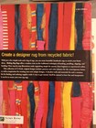 Storey Books Making Rag Rugs  15 Step-by-step Projects Clare Haldon Book