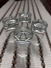 Clear Heavy Base Shot Glasses - Set Of 4