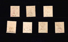 Seychelles  1893   Locally Surcharged Set  Mint Lightly Hinged 