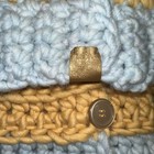 Nwot Loopy Rousse Handmade Chunky Crochet Scarf Headband Ear Warmer Set Adult