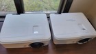 Two Optoma Projectors For Home Theater Or Proav  with Spare Bulb 