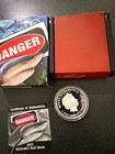 Tuvalu Perth Mint 2017 Deadly   Dangerous Bull Shark 1oz Silver Proof Coin
